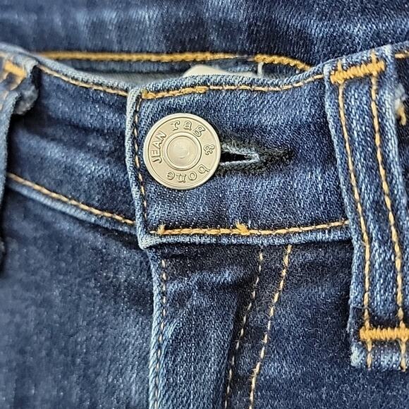 Rag and Bone Women's Skinny Blue Denim Jeans in Heritage 24 - Picture 4 of 15